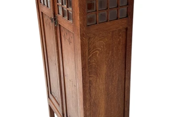 Arts & Crafts Armoire or Bookcase In the style of Architect Lauweriks, 1890s